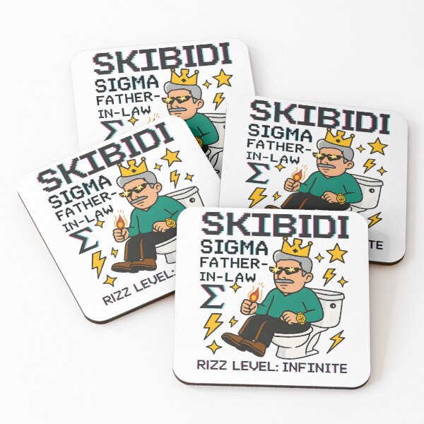 Item preview, Skibidi Sigma Father-in-law Meme King Family Art designed and sold by AnnDesignStudio.