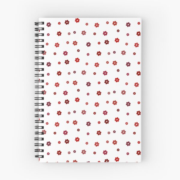 Item preview, Red and Burgundy Retro Flowers Pack designed and sold by Aesthetic Crew.