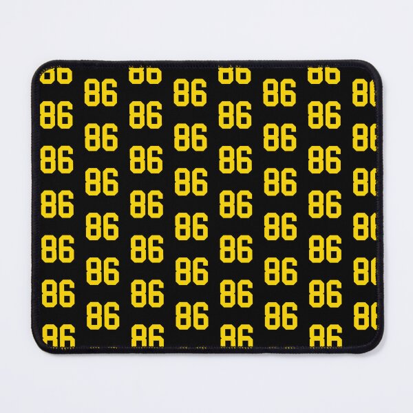 Item preview, Bold Yellow Sport Number 86 designed and sold by NECHSTORE.