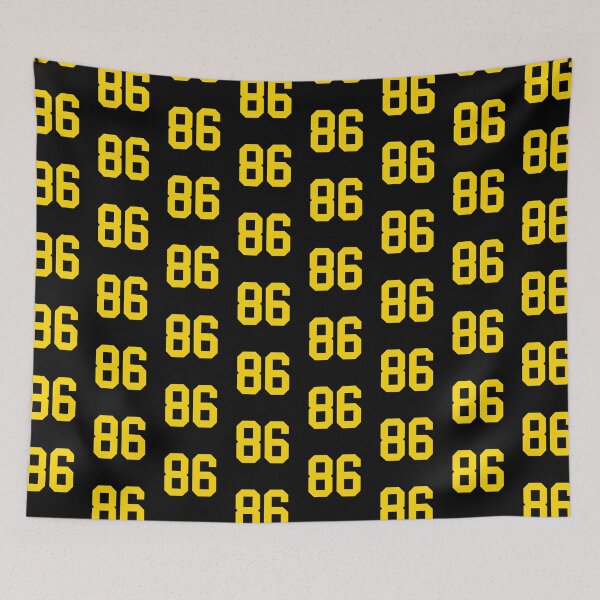 Item preview, Bold Yellow Sport Number 86 designed and sold by NECHSTORE.