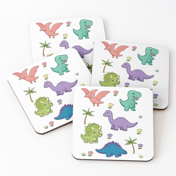 Item preview, Cute Dinosaur Sticker Pack designed and sold by BooberryArt.