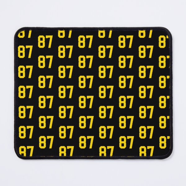 Item preview, Bold Yellow Sport Number 87 designed and sold by NECHSTORE.