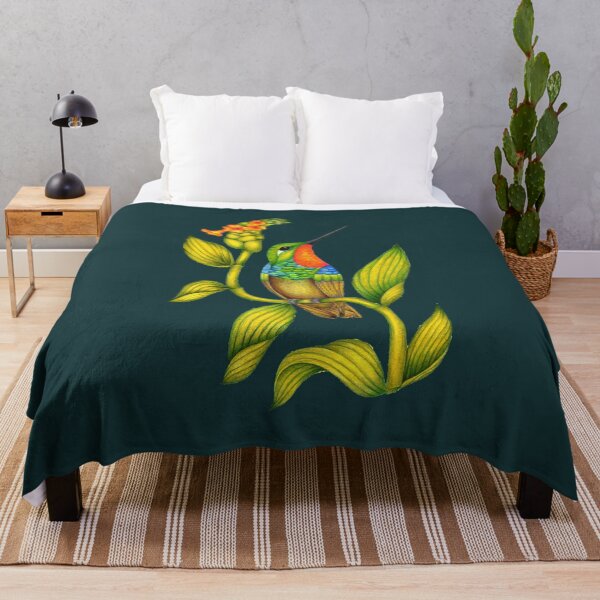 Item preview, Hummingbird Botanical designed and sold by Christina Plumb.