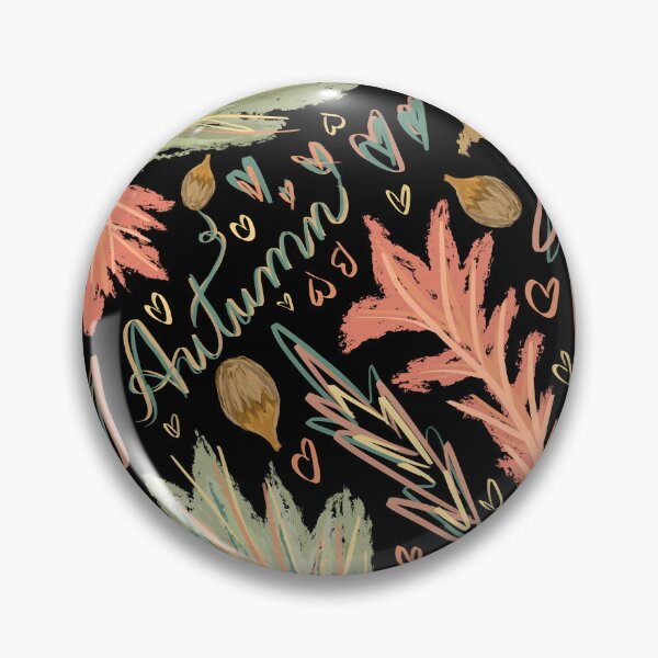 Item preview, Autumn leaves and Hearts designed and sold by Lovesicker.