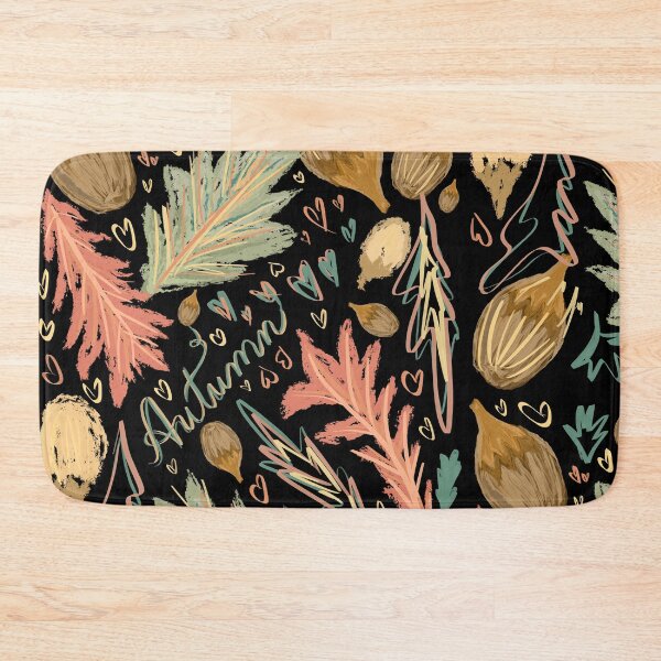 Item preview, Autumn leaves and Hearts designed and sold by Lovesicker.