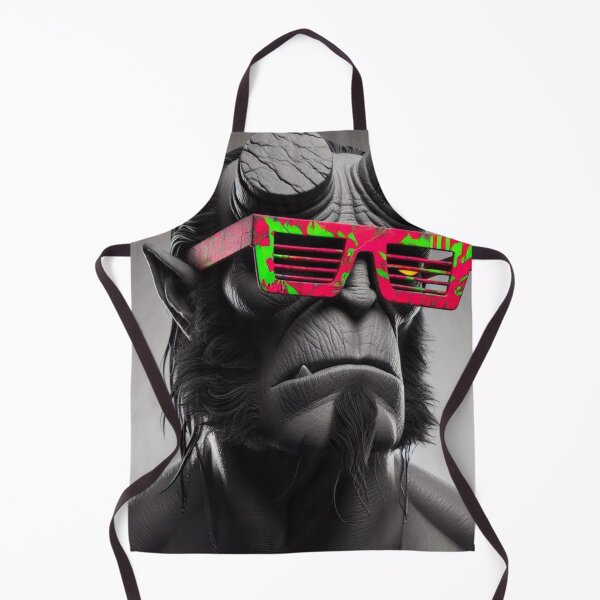 Item preview, "Jaw-Droppin’ Shades & Serious Nostrils: The Goggle-Eyed Groove Guru" designed and sold by Print Fiction.