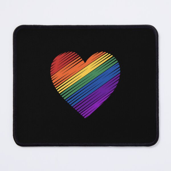 Item preview, Rainbow Heart Art – Colorful Abstract Love Symbol – Vibrant Rainbow Design designed and sold by DreamiCanvas.