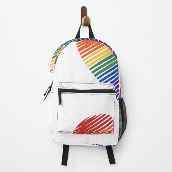 Item preview, Rainbow Heart Art – Colorful Abstract Love Symbol – Vibrant Rainbow Design designed and sold by DreamiCanvas.