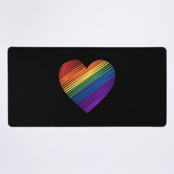 Item preview, Rainbow Heart Art – Colorful Abstract Love Symbol – Vibrant Rainbow Design designed and sold by DreamiCanvas.