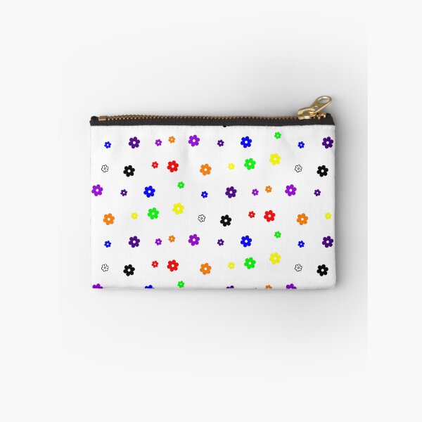 Item preview, Bright Bold Retro Scattered Rainbow Flowers Pack designed and sold by Aesthetic Crew.