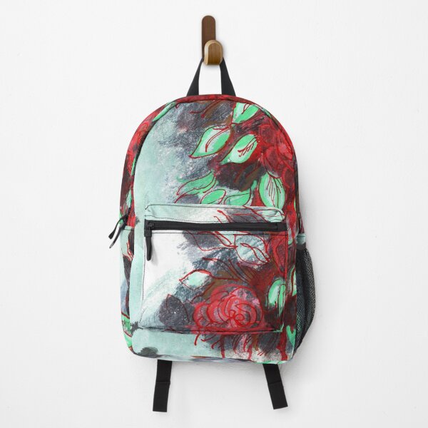 Item preview, Red flowing flowers designed and sold by Olirina.