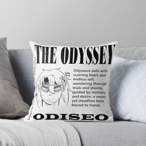 Item preview, Odysseus Line Art – Greek Mythology Inspired Design designed and sold by lowder.