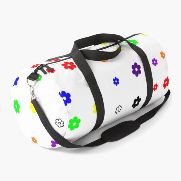 Item preview, Bright Bold Retro Scattered Rainbow Flowers Pack designed and sold by Aesthetic Crew.