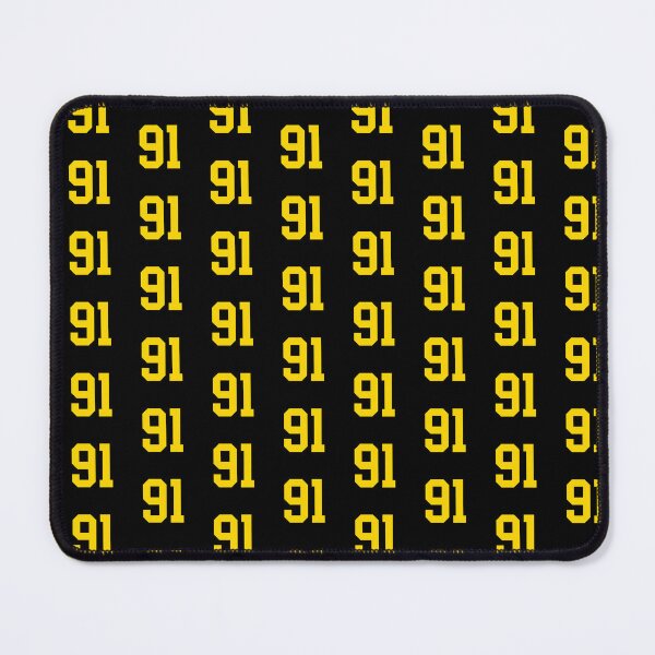 Item preview, Bold Yellow Sport Number 91 designed and sold by NECHSTORE.