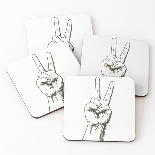 Item preview, Peace Hand Sketch designed and sold by Crazy Flex.