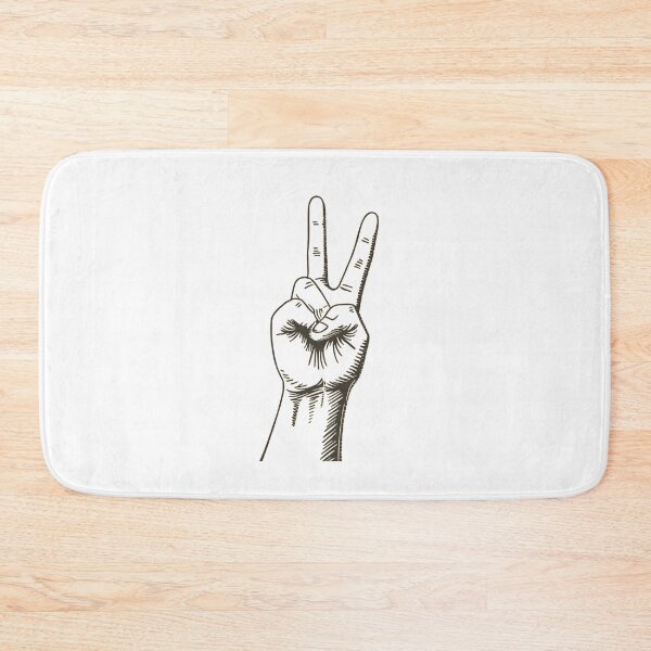 Item preview, Peace Hand Sketch designed and sold by Crazy Flex.