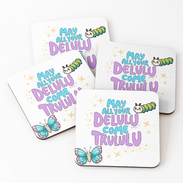 Item preview, May All Your Delulu Come Trululu – Caterpillar to Butterfly Design designed and sold by effdesigns.