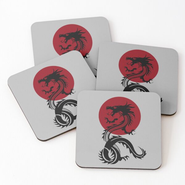 Item preview, Black Dragon Rising designed and sold by Bones & Botany.