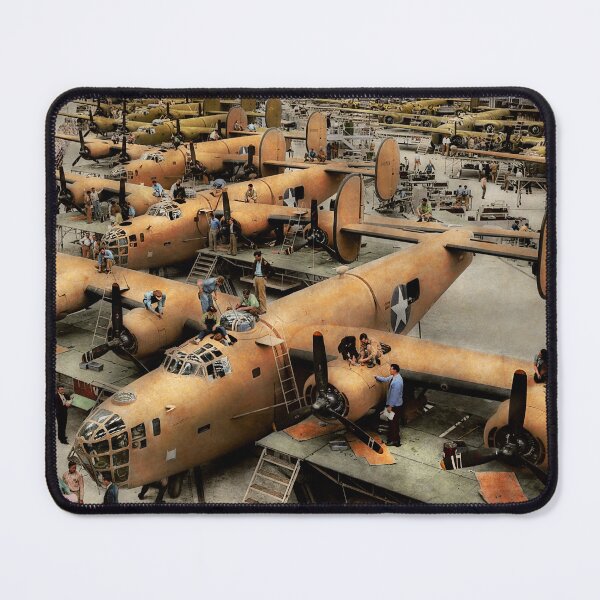 Item preview, Plane - Factory - The Great Liberator 1943 designed and sold by Mike Savad Photography.