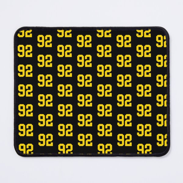 Item preview, Bold Yellow Sport Number 92 designed and sold by NECHSTORE.