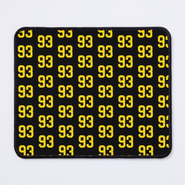 Item preview, Bold Yellow Sport Number 93 designed and sold by NECHSTORE.