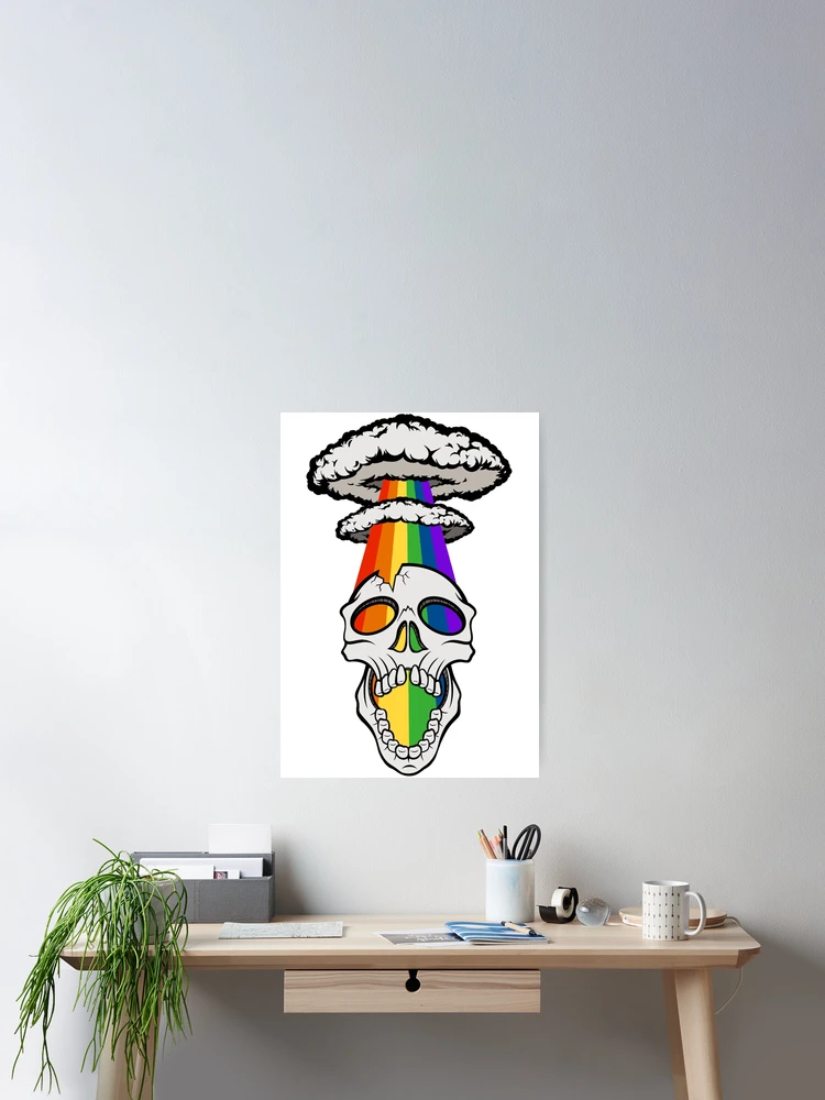 Thumbnail 2 of 3, Poster, Exploding With Pride designed and sold by Candy Andy Designs.