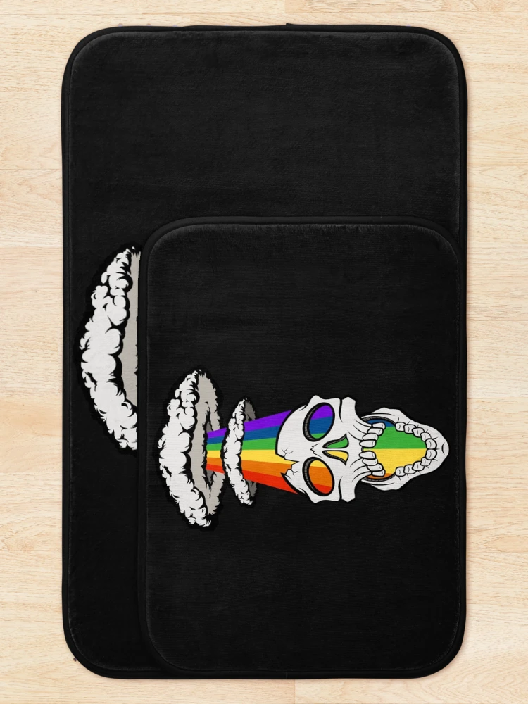 Thumbnail 5 of 6, Bath Mat, Exploding With Pride designed and sold by Candy Andy Designs.