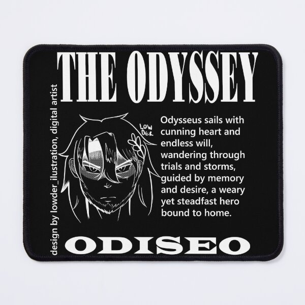 Item preview, Odysseus Line Art – Greek Mythology Inspired Design designed and sold by lowder.