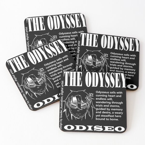 Item preview, Odysseus Line Art – Greek Mythology Inspired Design designed and sold by lowder.