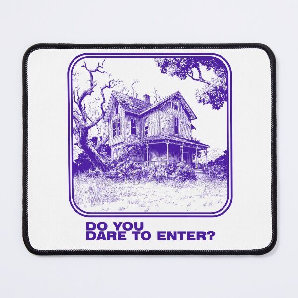Item preview, Do You Dare to Enter? Haunted House Horror Design designed and sold by Absyntart.