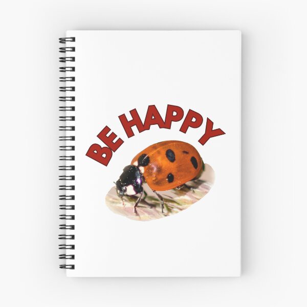 Item preview, Be happy, ladybug designed and sold by Katja LebenFreude.