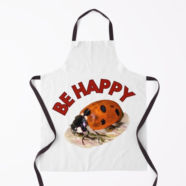 Item preview, Be happy, ladybug designed and sold by Katja LebenFreude.