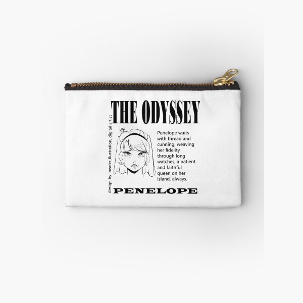 Item preview, Penelope Line Art – Greek Mythology Inspired Design designed and sold by lowder.