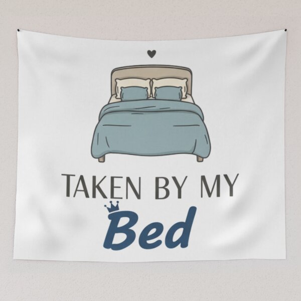 Item preview, Taken by My Bed Cozy Logo designed and sold by Silent Watch Threads..