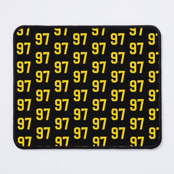 Item preview, Bold Yellow Sport Number 97 designed and sold by NECHSTORE.