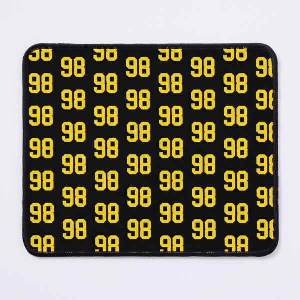 Item preview, Bold Yellow Sport Number 98 designed and sold by NECHSTORE.