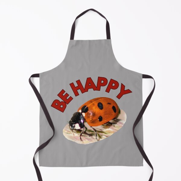Item preview, Be happy, ladybug designed and sold by Katja LebenFreude.