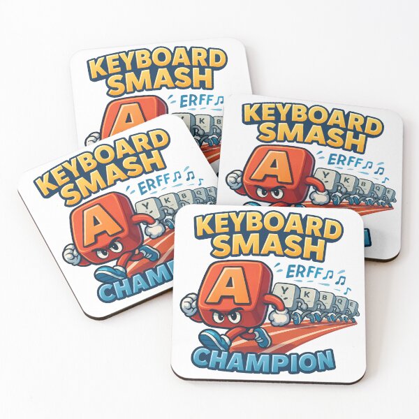 Item preview, Keyboard Smash Champion designed and sold by Stick Happens.