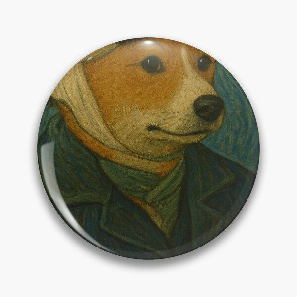 Item preview, Vincent van Corgi Merchandise designed and sold by CorgiliciousCo.