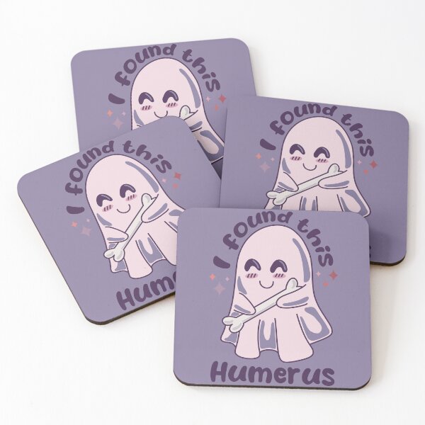 Item preview, I Found This Humerus – Cute Ghost Pun  designed and sold by Feral-by-Elsie.