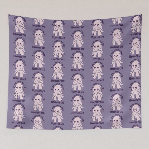 Item preview, I Found This Humerus – Cute Ghost Pun  designed and sold by Feral-by-Elsie.