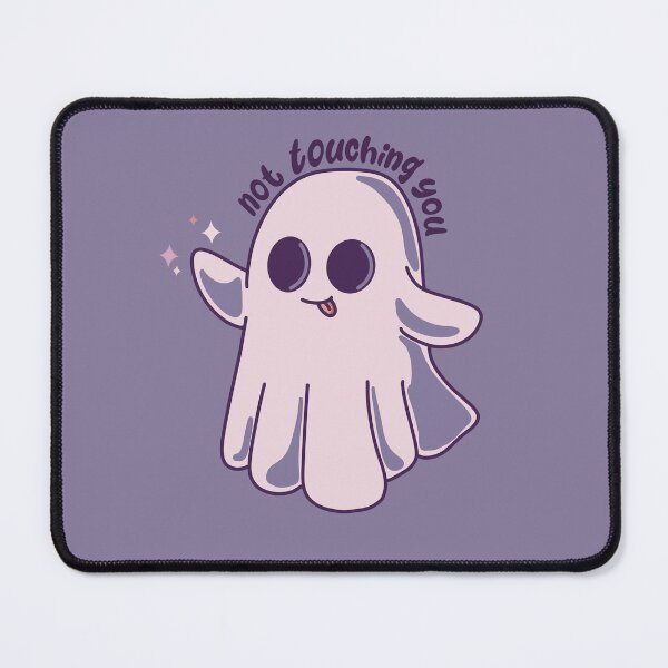 Item preview, Not Touching You – Cute Ghost Meme Art designed and sold by Feral-by-Elsie.