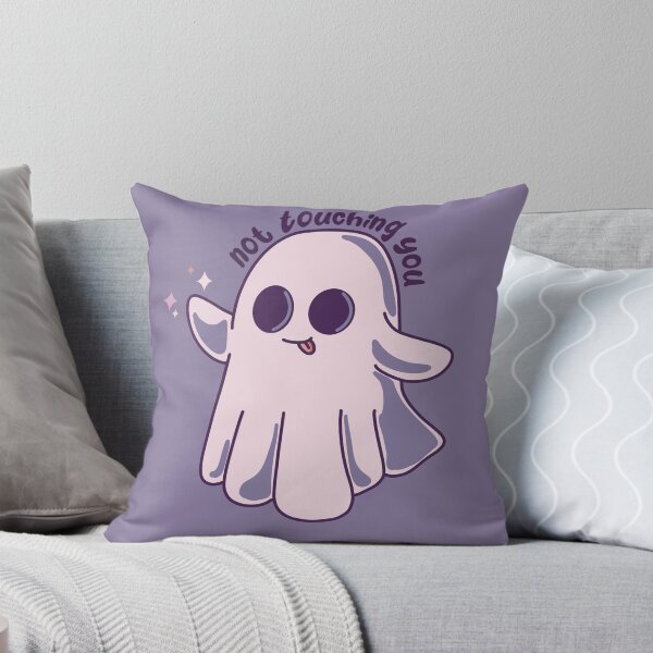 Item preview, Not Touching You – Cute Ghost Meme Art designed and sold by Feral-by-Elsie.