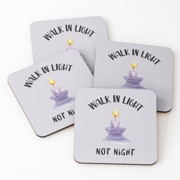 Item preview, Walk In Light Not Night – Christian Candle designed and sold by Original Christians.