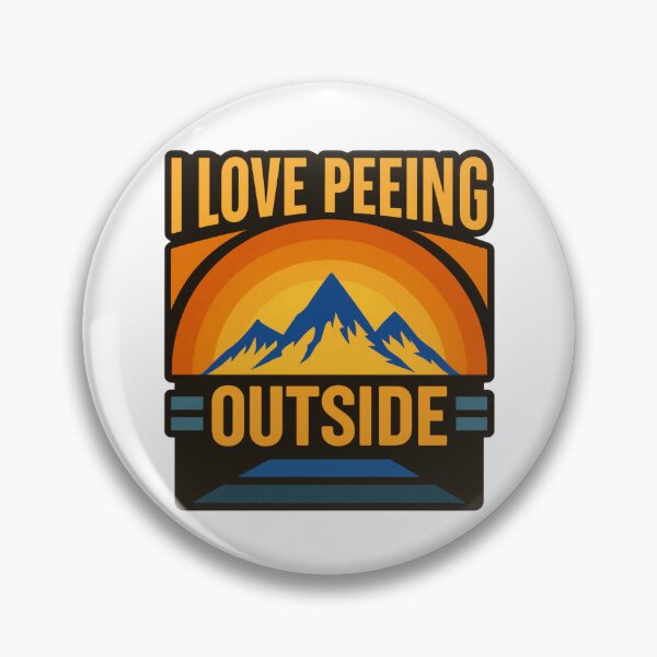 Item preview, I love peeing outside designed and sold by SnorkleSupply.