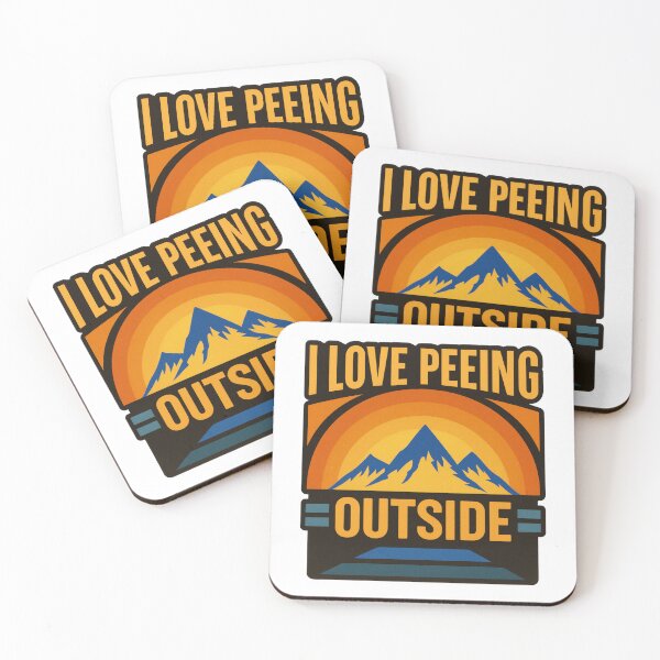 Item preview, I love peeing outside designed and sold by SnorkleSupply.