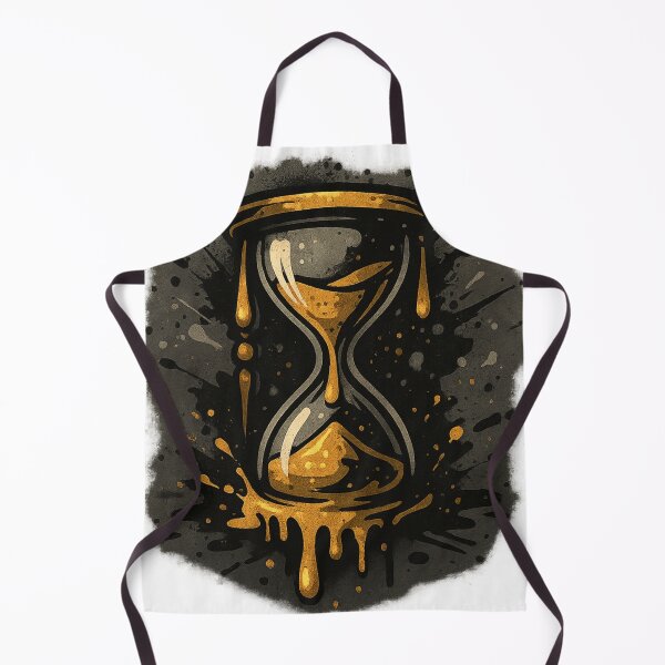 Item preview, Melting Clock – Time Slipping Away Graffiti Tee designed and sold by PastimeMastery.