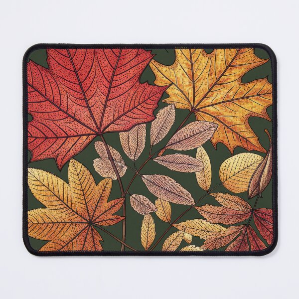 Item preview, Autumn Leaves Illustration – Detailed Fall Foliage Outdoor Nature Design designed and sold by NoctaHike.