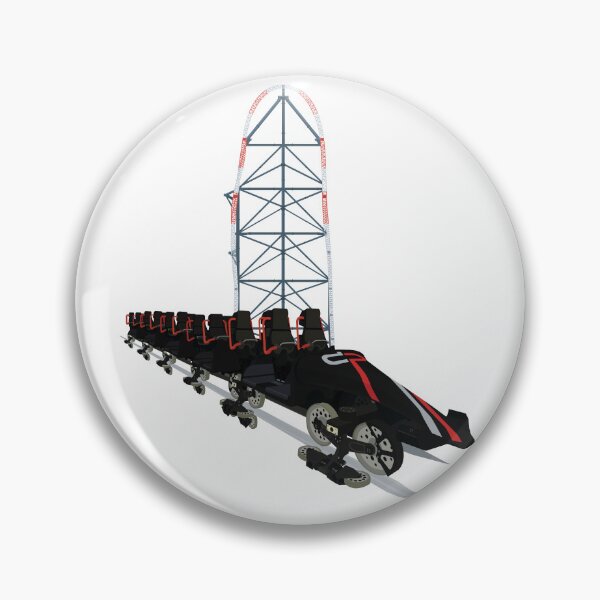 Item preview, Top Thrill 2 Zamperla Intamin Coaster Design - Black Train designed and sold by CoasterMerch.