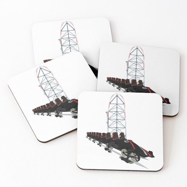 Item preview, Top Thrill 2 Zamperla Intamin Coaster Design - Black Train designed and sold by CoasterMerch.